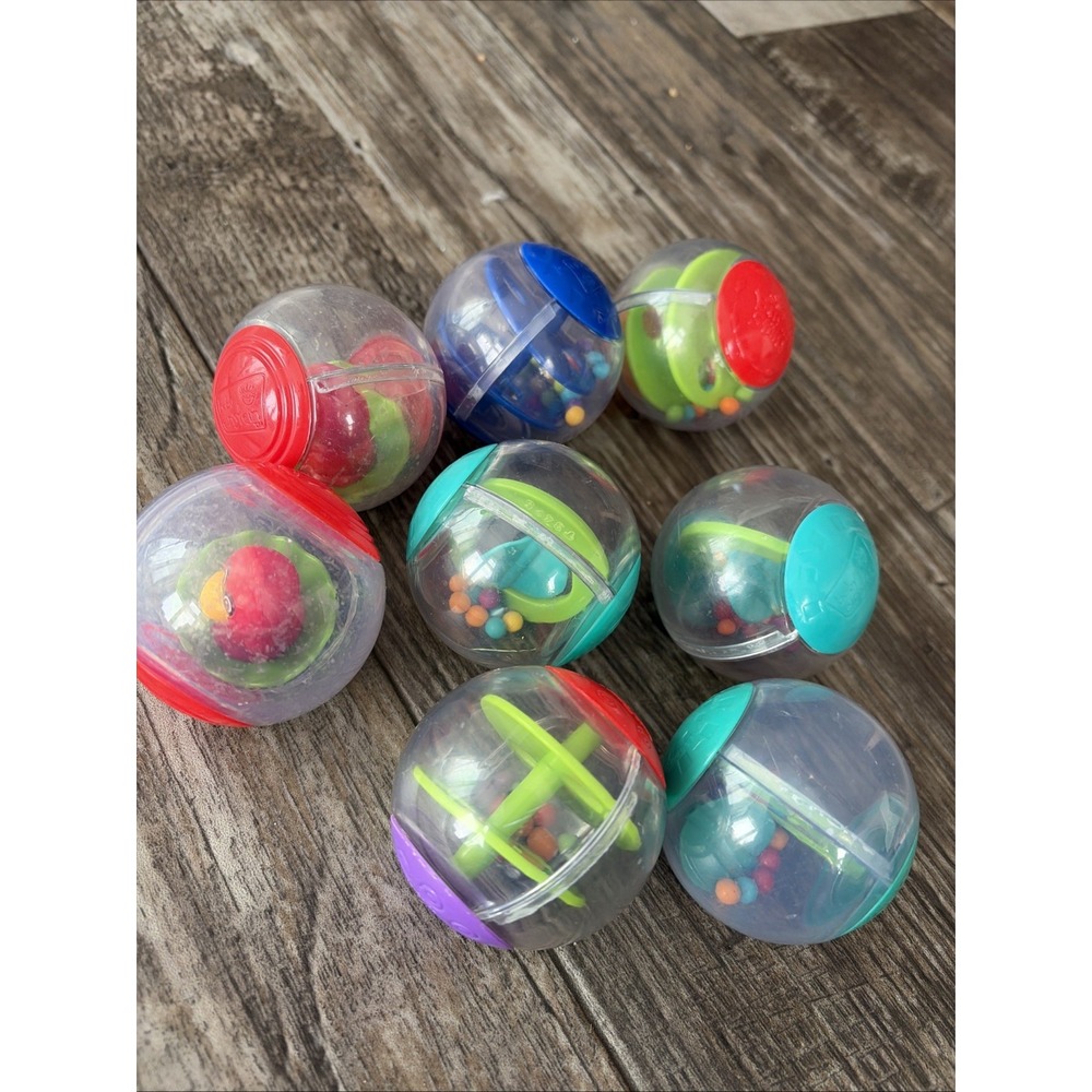 Baby Einstein Roller Pillar Activity Balls Baby Toy Roll A Rounds Sensory Shaker